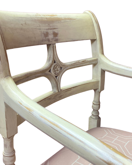 Silla Adams Acabado Albayalde o Decapado