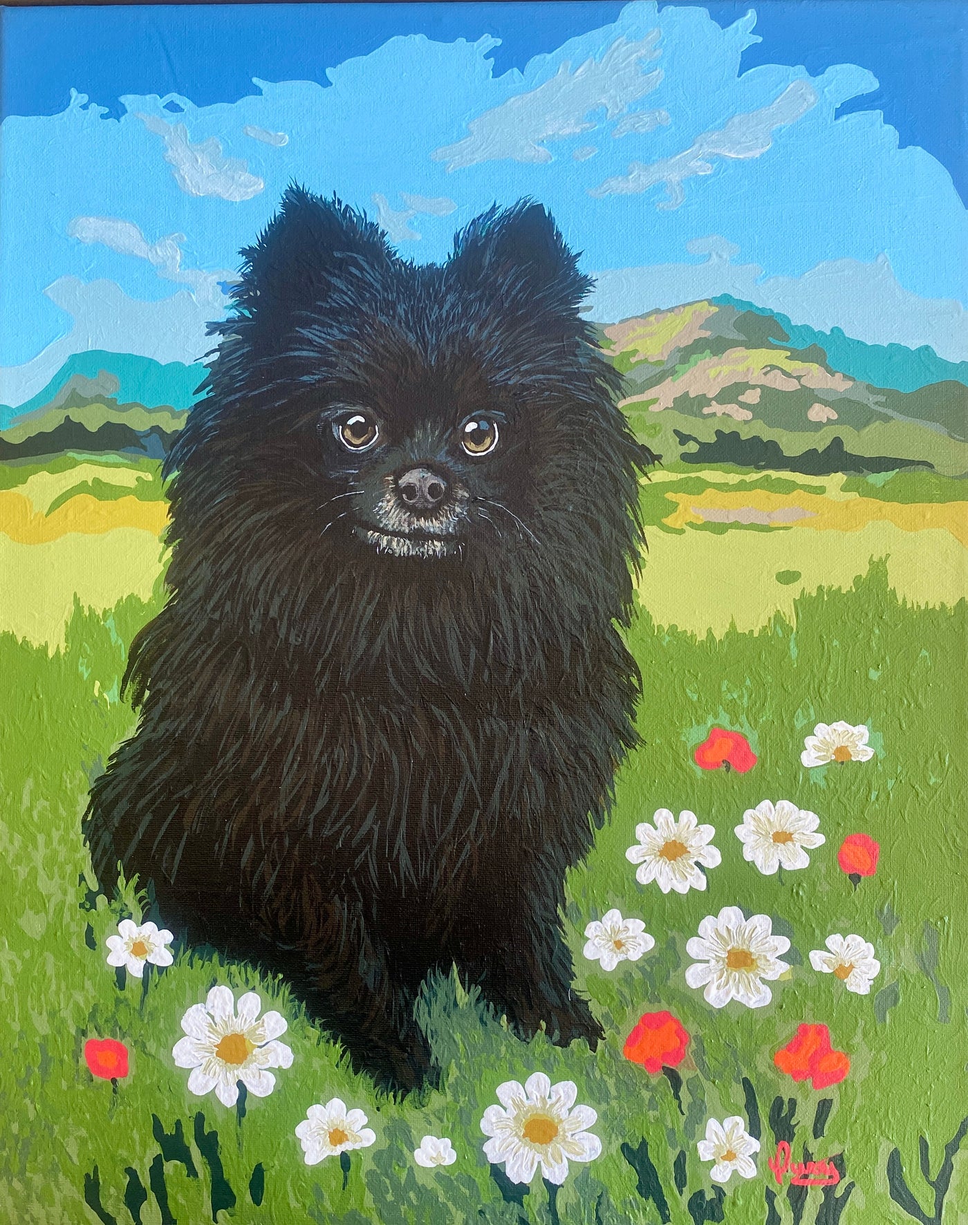 <h2>Pintura en Acrílico Personalizada </h2>