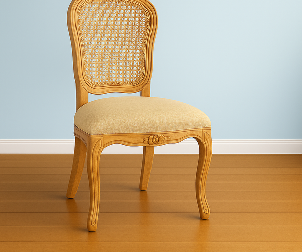 Silla Luis XV con Junco