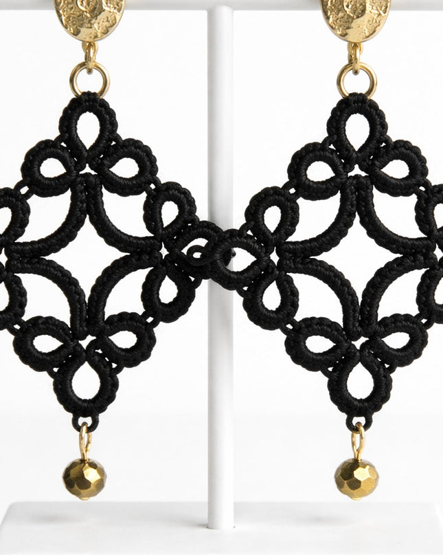 Aro con Técnica en Frivolité DMC