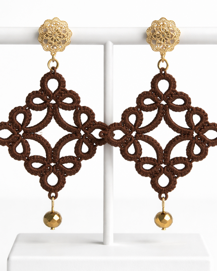 Aro con Técnica en Frivolité DMC