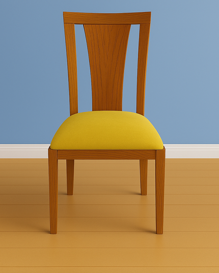Silla Ciprés Acabado Barniz