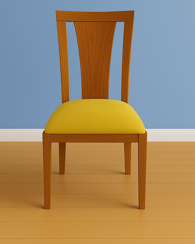Silla Ciprés Acabado Barniz
