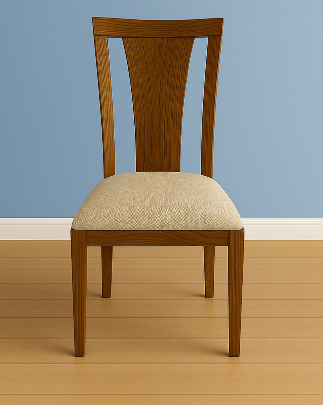 Silla Ciprés Acabado Barniz