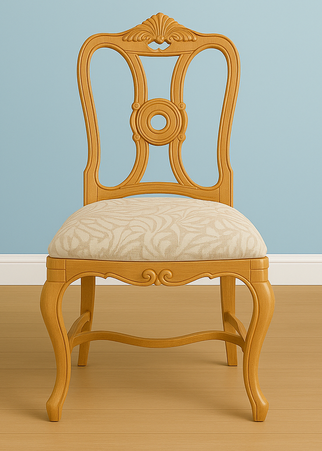 Silla Consejo de Indias Acabado Barniz