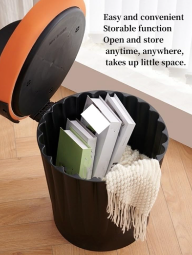 Silla Bucket de Almacenamiento Moderna