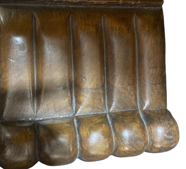 Mesa Ovalada con Patas de León (con o sin extensión)