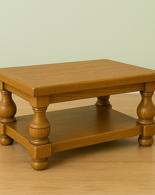 Mesa de Centro Rectangular Madera