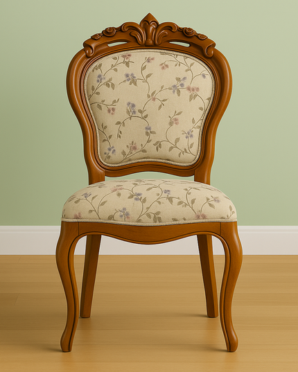 Silla Victoriana Acabado Barniz