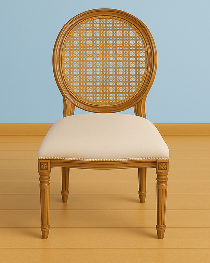 Silla Medallón con Junco