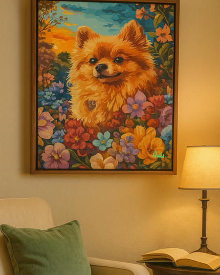 Cuadro Personalizado Pintado a Mano en Acrílico – 50x40 cm