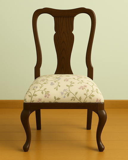 Silla Reina Ana Acabado Barniz