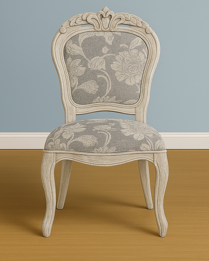 Silla Victoriana Acabado Decapado o Albayalde