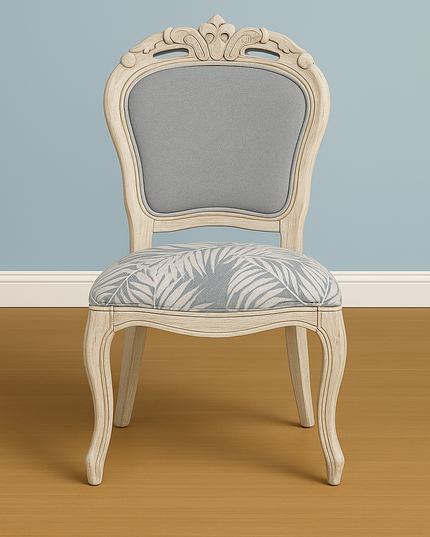 Silla Victoriana Acabado Decapado o Albayalde