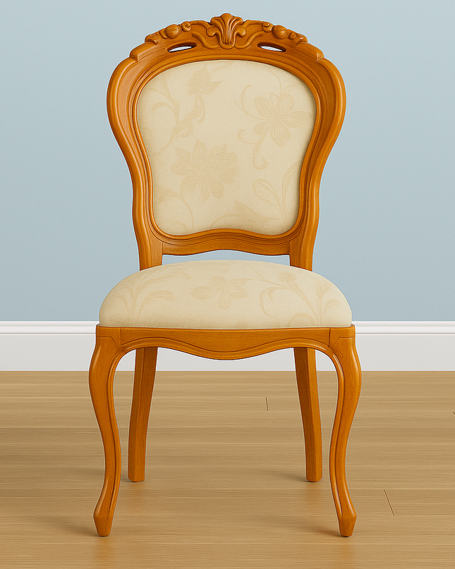 Silla Victoriana Acabado Barniz