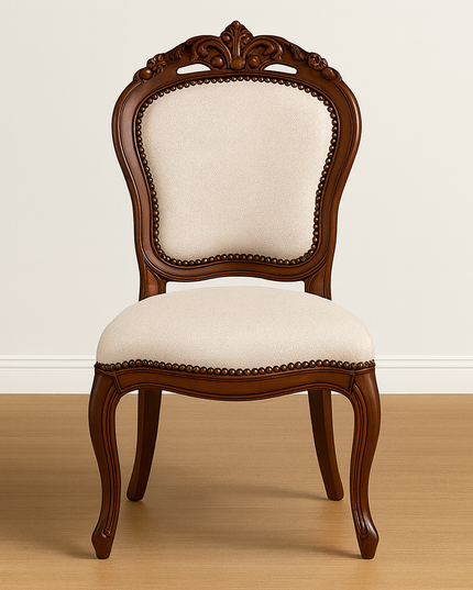 Silla Victoriana Acabado Barniz