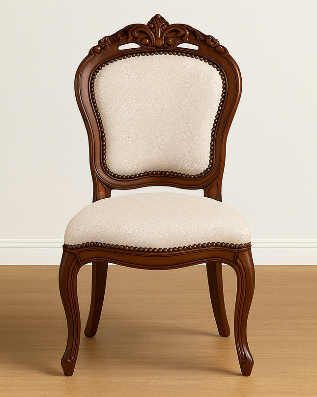 Silla Victoriana Acabado Barniz