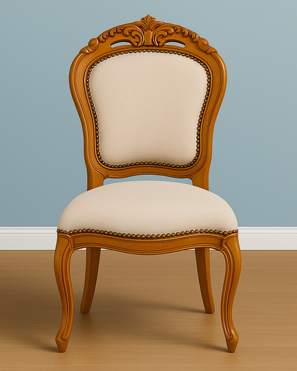 Silla Victoriana Acabado Barniz